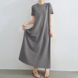 エンボスワンピース フレアワンピース 夏ワンピース | COCOMOMO | 詳細画像16 