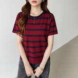 サマーニット ボーダーニット トップス夏 | COCOMOMO | 詳細画像35 