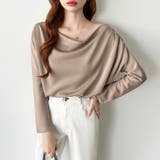 3wayで着回し自在 オフショルダー ドレープトップス | COCOMOMO | 詳細画像13 