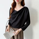 3wayで着回し自在 オフショルダー ドレープトップス | COCOMOMO | 詳細画像22 