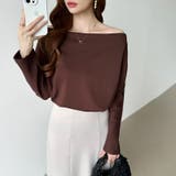 3wayで着回し自在 オフショルダー ドレープトップス | COCOMOMO | 詳細画像30 