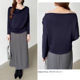 3wayで着回し自在 オフショルダー ドレープトップス | COCOMOMO | 詳細画像40 