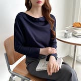 3wayで着回し自在 オフショルダー ドレープトップス | COCOMOMO | 詳細画像44 