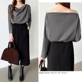 3wayで着回し自在 オフショルダー ドレープトップス | COCOMOMO | 詳細画像5 