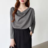 3wayで着回し自在 オフショルダー ドレープトップス | COCOMOMO | 詳細画像6 