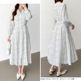 【花柄 ドット柄】 きれいめワンピース | COCOMOMO | 詳細画像14 