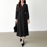 【花柄 ドット柄】 きれいめワンピース | COCOMOMO | 詳細画像17 