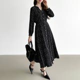 【花柄 ドット柄】 きれいめワンピース | COCOMOMO | 詳細画像19 