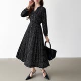 【花柄 ドット柄】 きれいめワンピース | COCOMOMO | 詳細画像22 