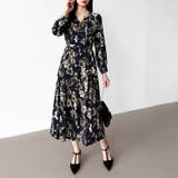 【花柄 ドット柄】 きれいめワンピース | COCOMOMO | 詳細画像25 