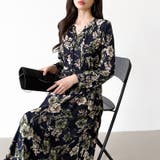 【花柄 ドット柄】 きれいめワンピース | COCOMOMO | 詳細画像28 