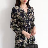 【花柄 ドット柄】 きれいめワンピース | COCOMOMO | 詳細画像29 