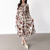 【花柄 ドット柄】 きれいめワンピース | COCOMOMO | 詳細画像34 