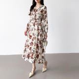 【花柄 ドット柄】 きれいめワンピース | COCOMOMO | 詳細画像35 