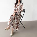 【花柄 ドット柄】 きれいめワンピース | COCOMOMO | 詳細画像41 