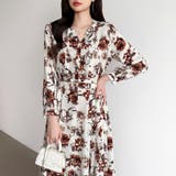 【花柄 ドット柄】 きれいめワンピース | COCOMOMO | 詳細画像42 