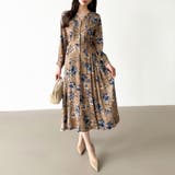 【花柄 ドット柄】 きれいめワンピース | COCOMOMO | 詳細画像43 