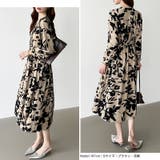 【花柄 ドット柄】 きれいめワンピース | COCOMOMO | 詳細画像6 