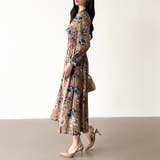 【花柄 ドット柄】 きれいめワンピース | COCOMOMO | 詳細画像45 