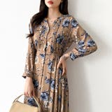 【花柄 ドット柄】 きれいめワンピース | COCOMOMO | 詳細画像49 