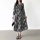 【花柄 ドット柄】 きれいめワンピース | COCOMOMO | 詳細画像52 