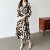 【花柄 ドット柄】 きれいめワンピース | COCOMOMO | 詳細画像7 