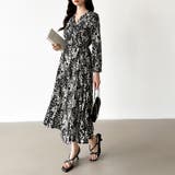 【花柄 ドット柄】 きれいめワンピース | COCOMOMO | 詳細画像55 