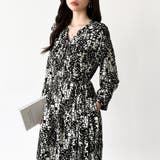 【花柄 ドット柄】 きれいめワンピース | COCOMOMO | 詳細画像56 