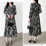 【花柄 ドット柄】 きれいめワンピース | COCOMOMO | 詳細画像57 