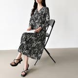 【花柄 ドット柄】 きれいめワンピース | COCOMOMO | 詳細画像58 