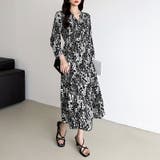 【花柄 ドット柄】 きれいめワンピース | COCOMOMO | 詳細画像60 