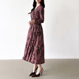 【花柄 ドット柄】 きれいめワンピース | COCOMOMO | 詳細画像63 