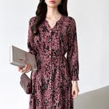 【花柄 ドット柄】 きれいめワンピース | COCOMOMO | 詳細画像64 