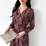 【花柄 ドット柄】 きれいめワンピース | COCOMOMO | 詳細画像67 