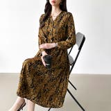 【花柄 ドット柄】 きれいめワンピース | COCOMOMO | 詳細画像74 