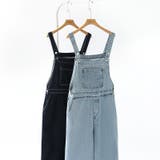 デニムサロペットパンツ サロペット オーバーオール | COCOMOMO | 詳細画像22 