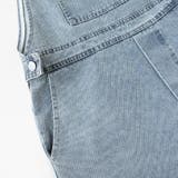 デニムサロペットパンツ サロペット オーバーオール | COCOMOMO | 詳細画像24 