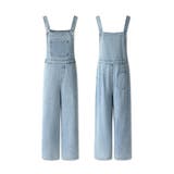 デニムサロペットパンツ サロペット オーバーオール | COCOMOMO | 詳細画像28 