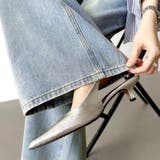 ダメージレースデニム デニムパンツ ダメージジーンズ | COCOMOMO | 詳細画像13 