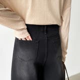 ダメージレースデニム デニムパンツ ダメージジーンズ | COCOMOMO | 詳細画像23 