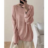 ゆるっと大人カジュアル シアーニット ラウンドネック | COCOMOMO | 詳細画像31 