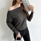 オフショルダー ニット ワンショルダーニット | COCOMOMO | 詳細画像19 