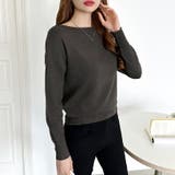 オフショルダー ニット ワンショルダーニット | COCOMOMO | 詳細画像24 