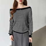 オフショルダー ニット ワンショルダーニット | COCOMOMO | 詳細画像26 