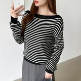 オフショルダー ニット ワンショルダーニット | COCOMOMO | 詳細画像30 