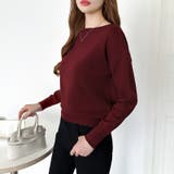 オフショルダー ニット ワンショルダーニット | COCOMOMO | 詳細画像45 