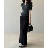 ケーブルニット ポロニット サマーニット | COCOMOMO | 詳細画像18 