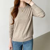 クルーネックニット 長袖ニット ニット | COCOMOMO | 詳細画像14