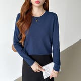 クルーネックニット 長袖ニット ニット | COCOMOMO | 詳細画像36