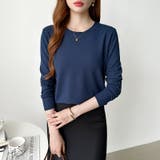 クルーネックニット 長袖ニット ニット | COCOMOMO | 詳細画像39